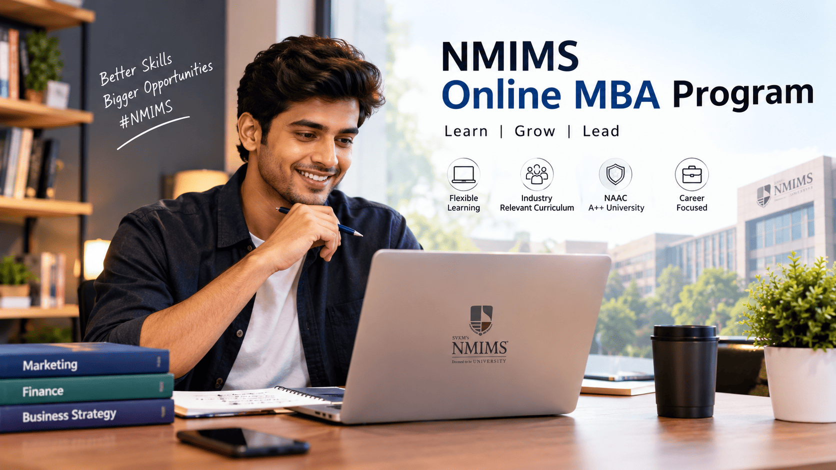 nmims online mba admission, fees and review