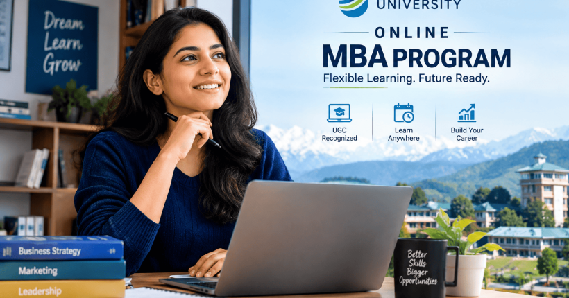 uttaranchal university online mba