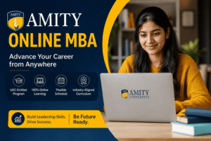 Amity Online MBA Fees, Specializations, and reviews