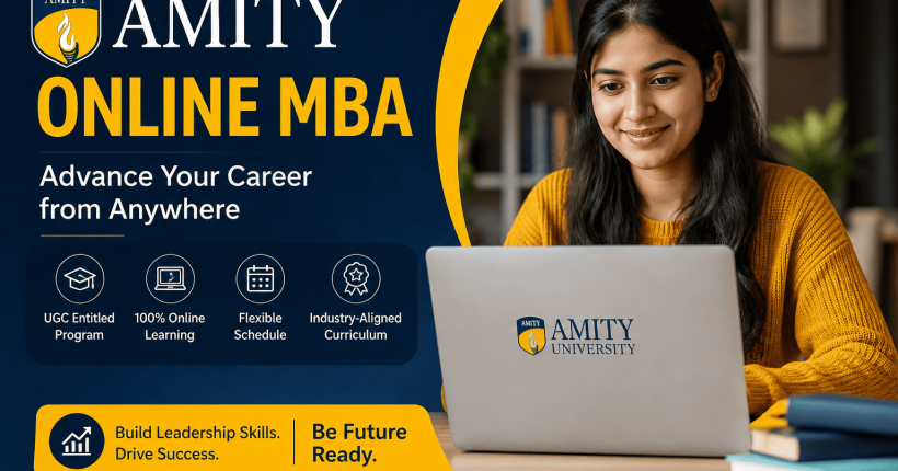 Amity Online MBA Fees, Specializations, and reviews