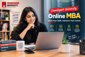 chandigarh univerity online mba fees, admission, review
