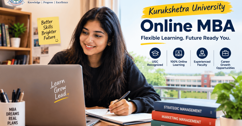 kurukshetra online mba admission, fees and review